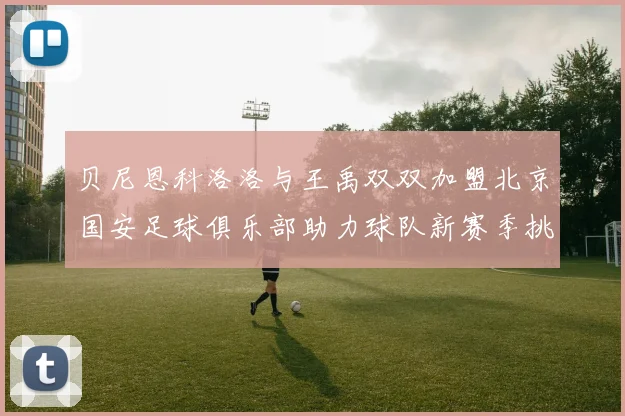 贝尼恩科洛洛与王禹双双加盟北京国安足球俱乐部助力球队新赛季挑战